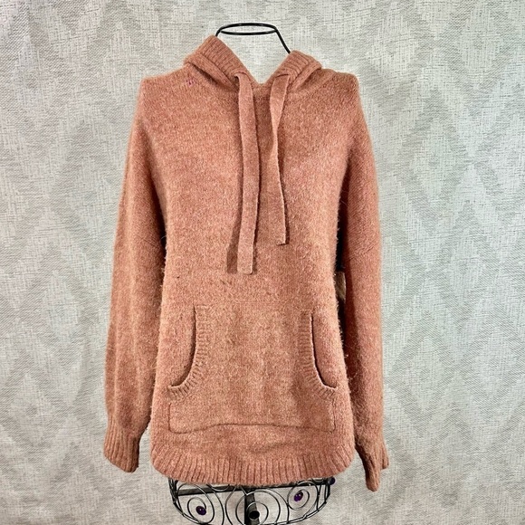 madewell wilmington heather taffy hoodie size M - Picture 1 of 8
